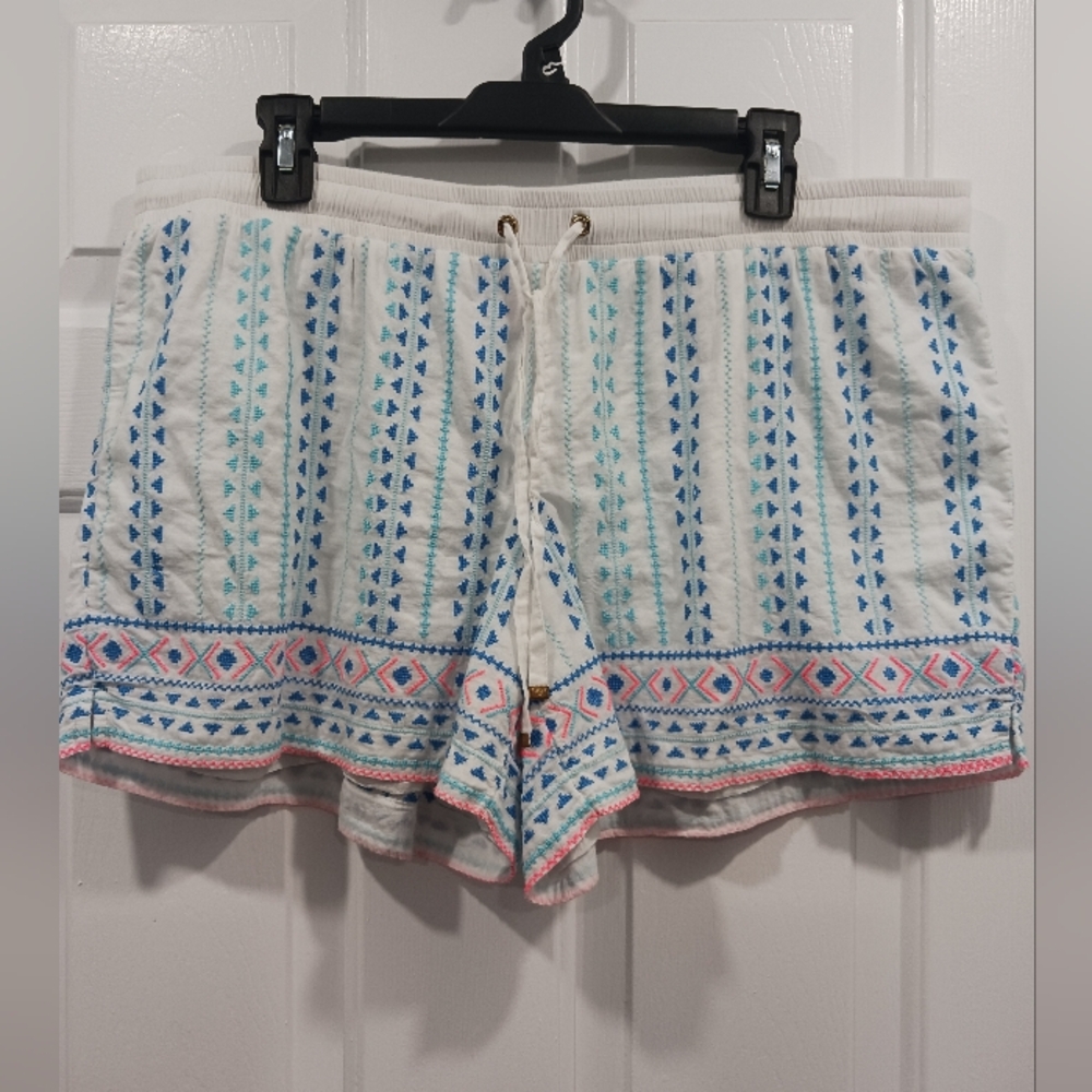 Lilly Pulitzer Katia Geo Embroidered XL